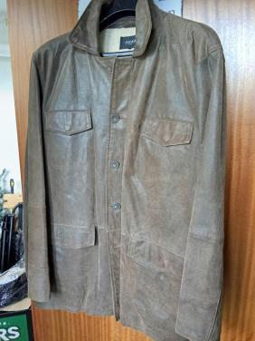 Leren heren jas NIEUW, maat XL