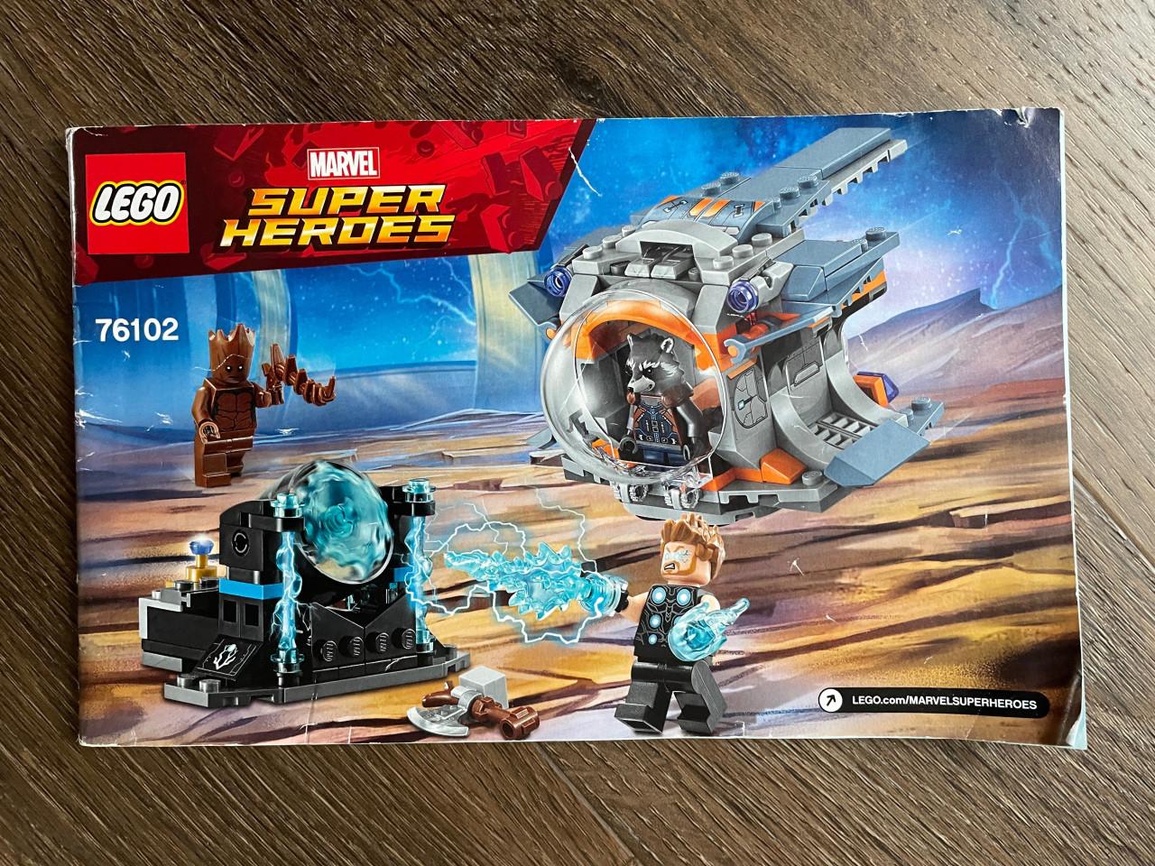 Lego Marvel: Thor's wapenzoektocht 76102