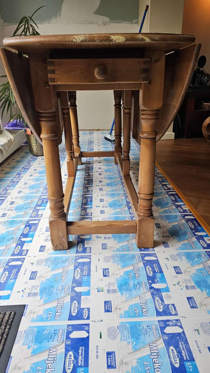 Hangoor eettafel grenen ovaal