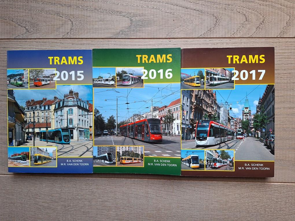 Trams 2015 t/m 2020, in zéér goede staat