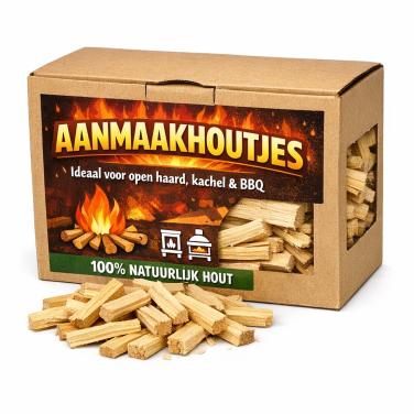 Aanmaak houtjes