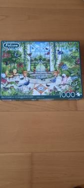 Falcon legpuzzel 1000 st Compleet