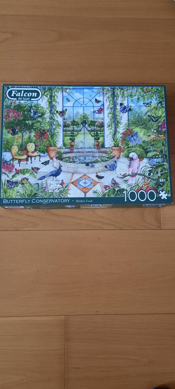Falcon legpuzzel 1000 st Compleet