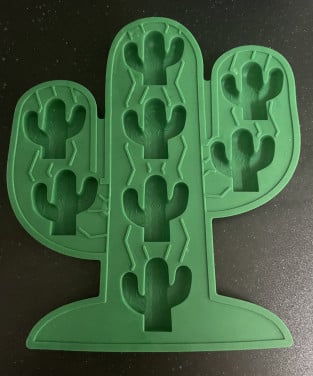 Nieuwe ijs/bak vorm cactus
