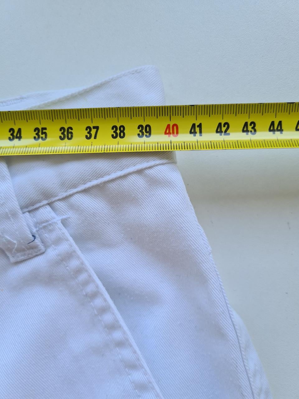 Witte 3/4 witte heren spijkerbroek van Coolcat Mt M/L