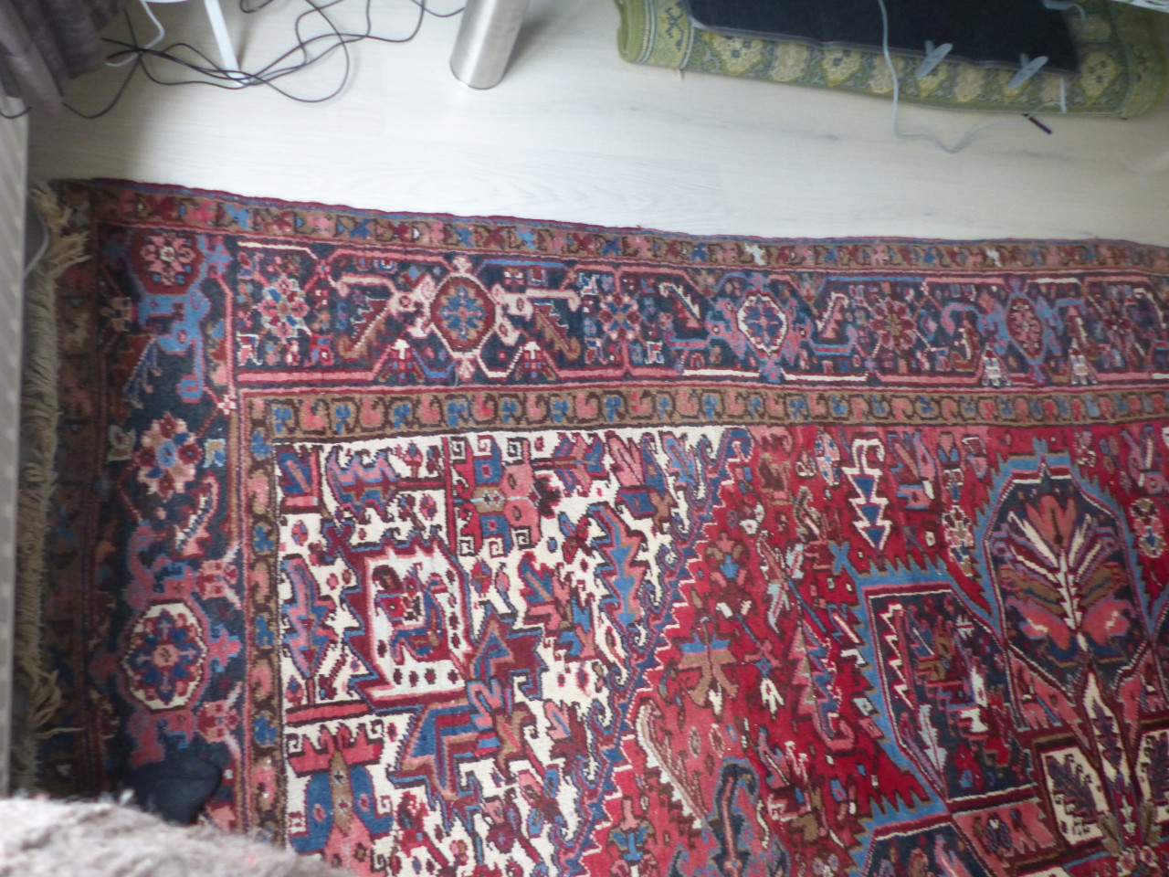 Tapijt uit Iran wol handwerk 261x356 zeer groot zwaar