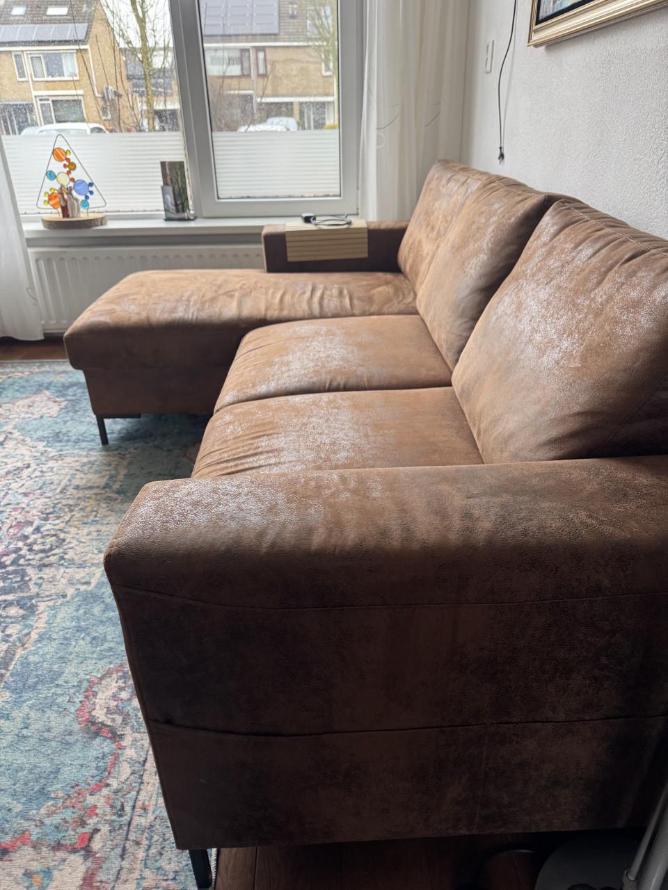 Hoekbank Sagata met chaise longue