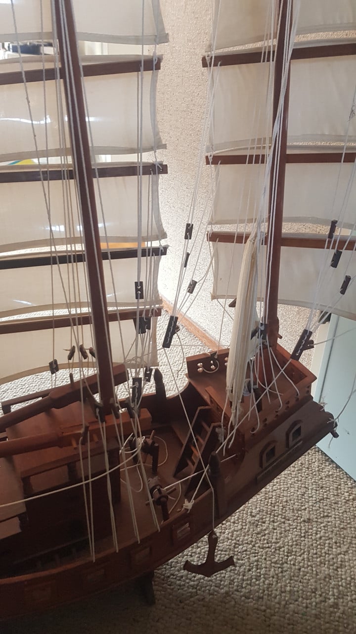 Grote model zeilboot