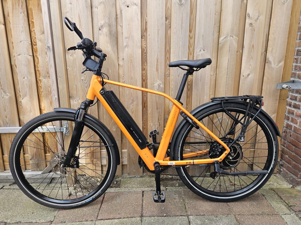 Prachtige Qwic Performance elektrische fiets 522Wh accu