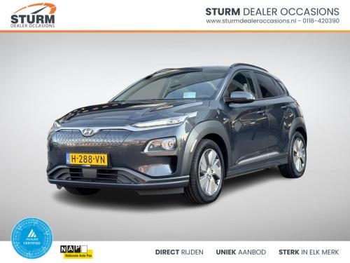 Hyundai Kona ev premium 64 kwh soh 97%, 3-fase lader nl-auto!