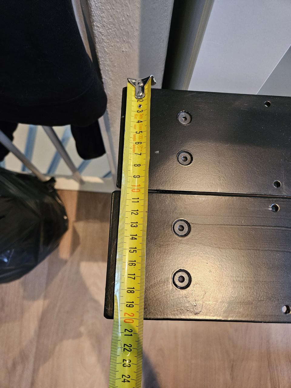 Industriële poten voor bureau of tafel