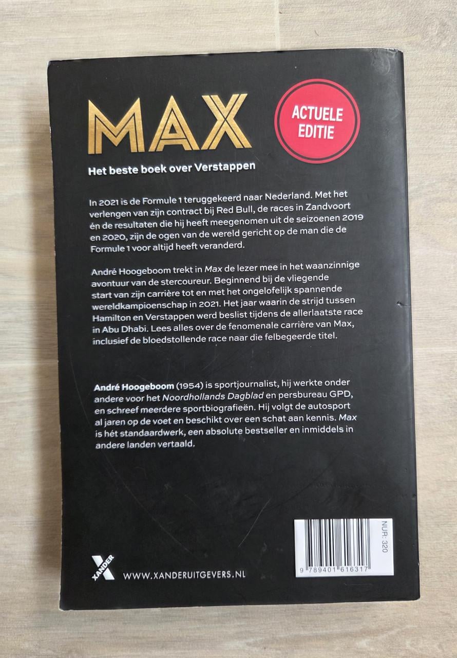 Max Verstappen - A. Hoogeboom