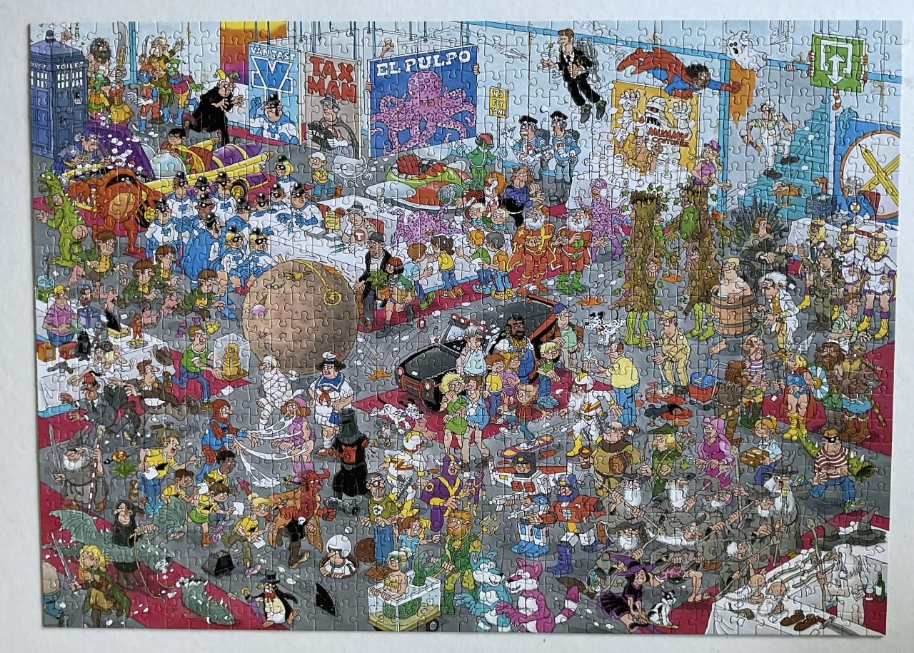 Van Haasteren puzzel (2x 1000 stukjes)