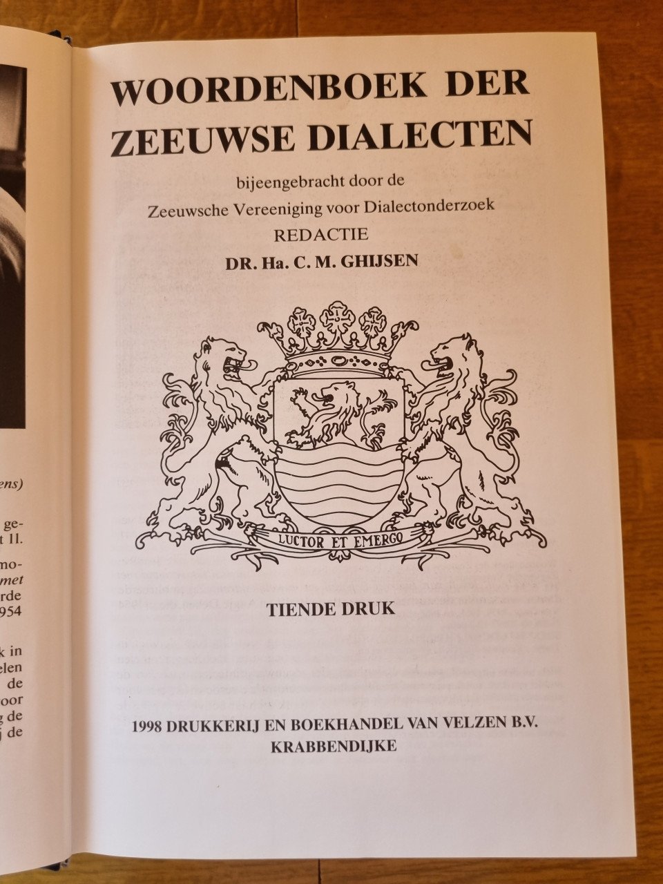 Woordenboek Zeeuws dialecten