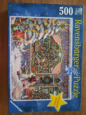 Kerst puzzel christmas shop ravensburger 500 st nieuw