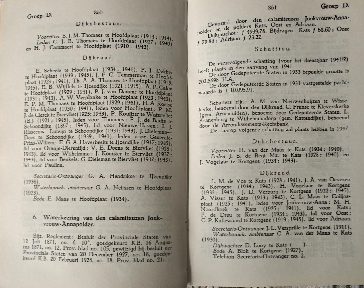 Provinciale Almanak voor Zeeland voor het jaar 1941
