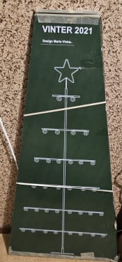 Kerstboom  van metaal