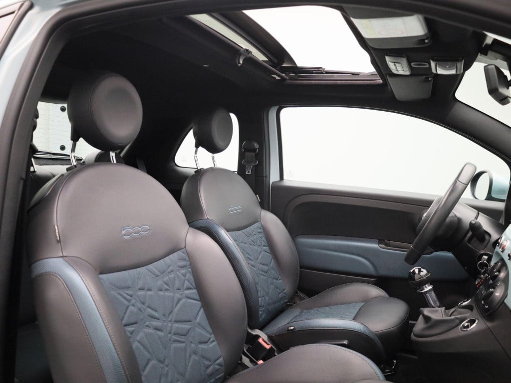 Fiat 500 1.0 hybrid launch edition | lmv | schuifdak! | parkeer sensoren | 