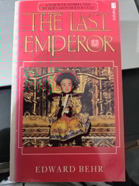 Boek: The Last Emperor, engelse versie 1987