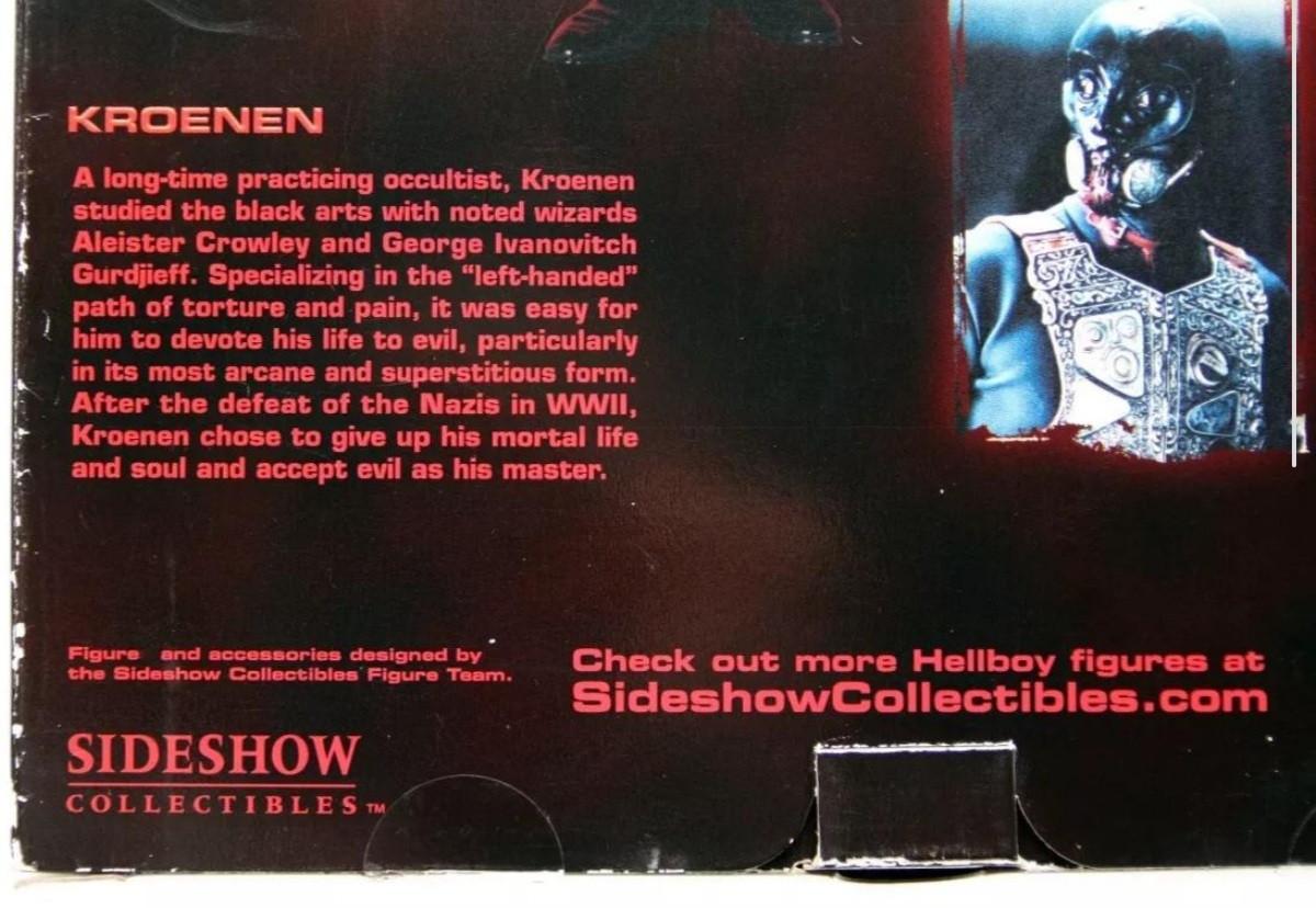 Actiefiguur Sideshow Kroenen Hellboy