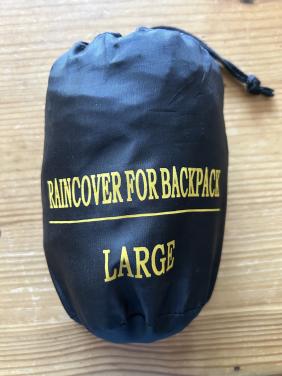 Raincover for Backpak/ regenhoes voor rugzak