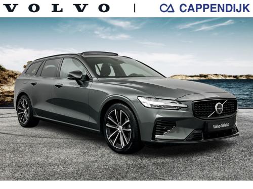 Volvo V60 t8 455pk recharge ultra dark| adap.cruise| pano| trekhaak| 360cam