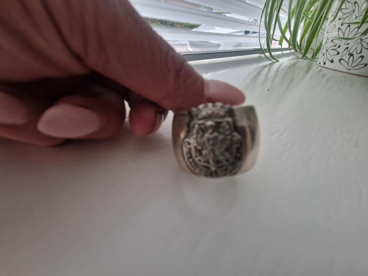 Zilveren ring wapen van middelburg