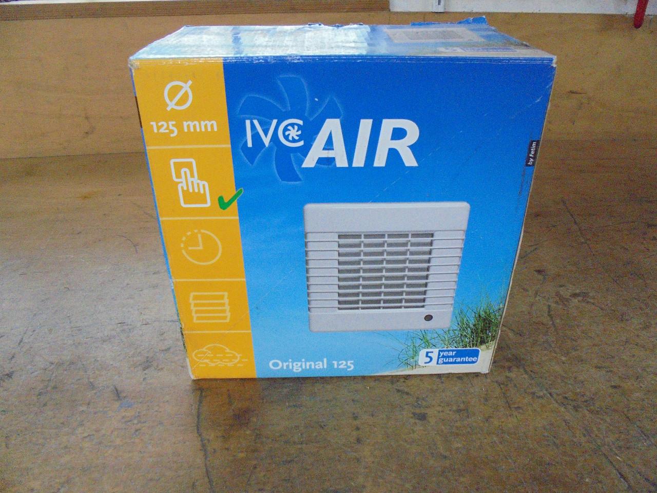 Badkamerventilator 125mm