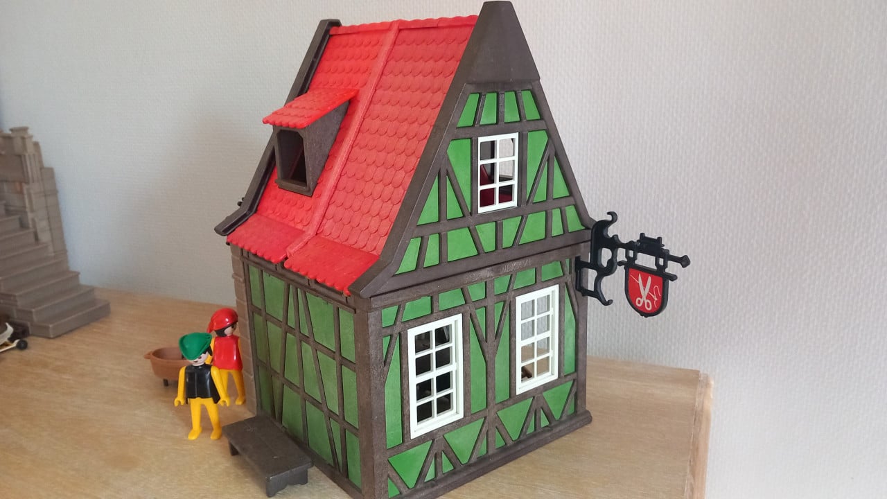 Playmobil kleermakershuis setnr 6364
