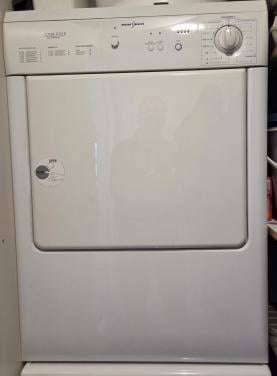 Prima functionerende Marijnen trommel wasdroger – afvoer naar buiten