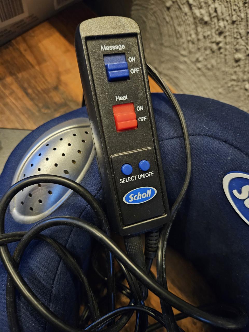 Scholl Nek Massager met Geluid en Warmtefunctie