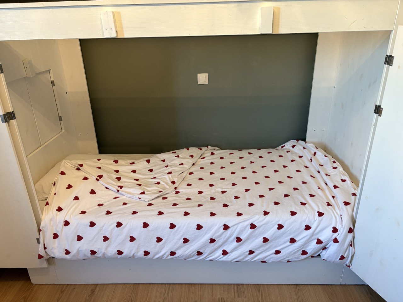 Meisjes bedstee met auping spiraalbodem
