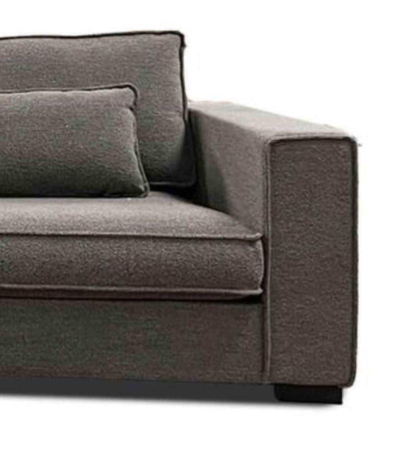 HOEK/LOUNGEBANK IN ALPHINE BROWN SHOWMODEL (RECHTS) NU MAAR €1499,-F 6+7 NU