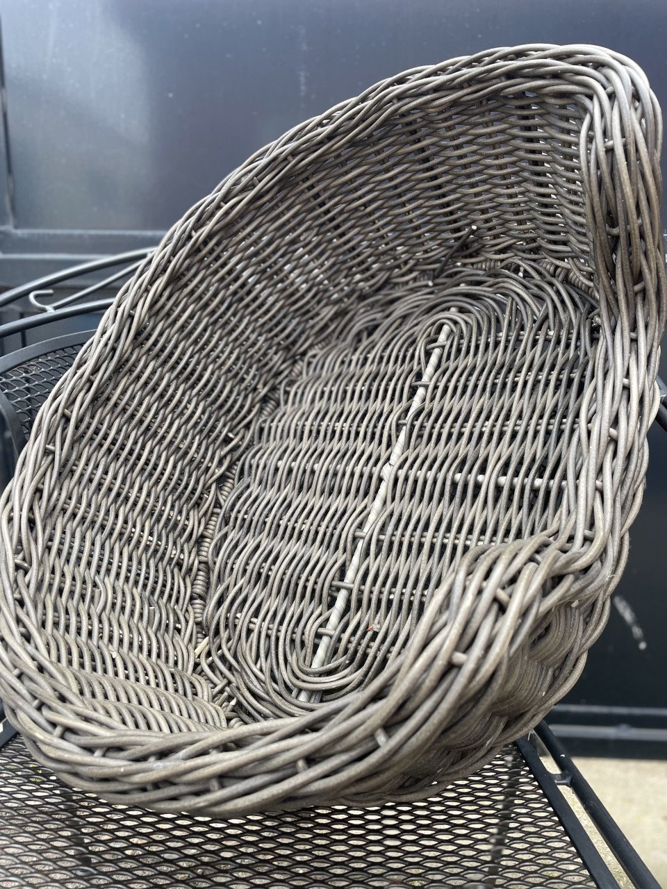 NIEUWE BOONE Mand Taupe prachtig materiaal/afwasbaar/hygienisch!!