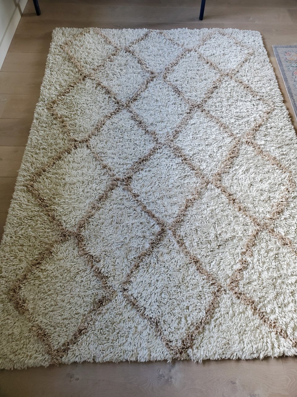 Zacht, hoogpolig vloerkleed