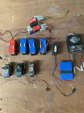 Diverse servo's voor modelbouw