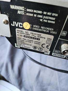 Vintage JVC DR-M10 DVD speler en Recorder