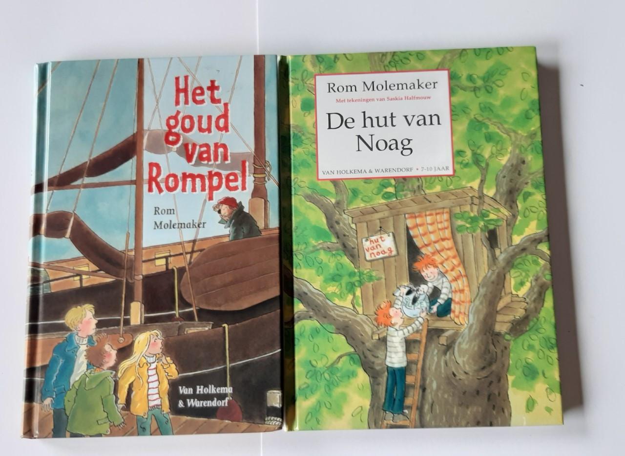 Kindrboek: Rom Molemaker: het goud van rompel--de hut van Noag