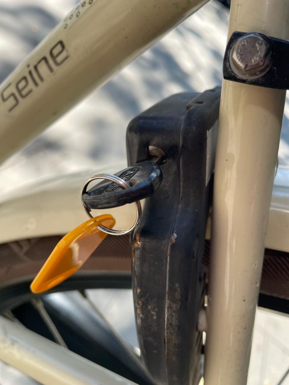 Damesfiets.