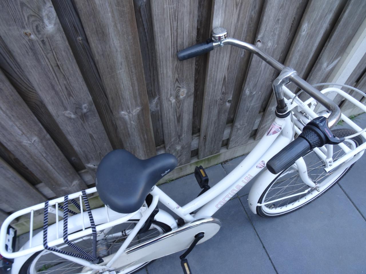 ✨Stoere Meisjesfiets  Cortina U4 Transport 24 inch 3 Versnellingen