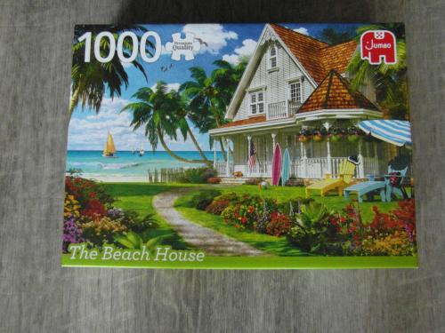 Jumbo puzzel 1000 stukjes. ''Het Strand Huis''