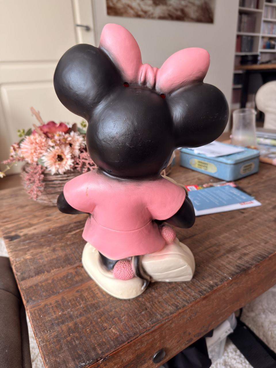 Uniek vintage Minnie Mouse beeldje