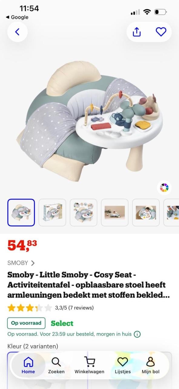 Smoby Activiteiten tafel