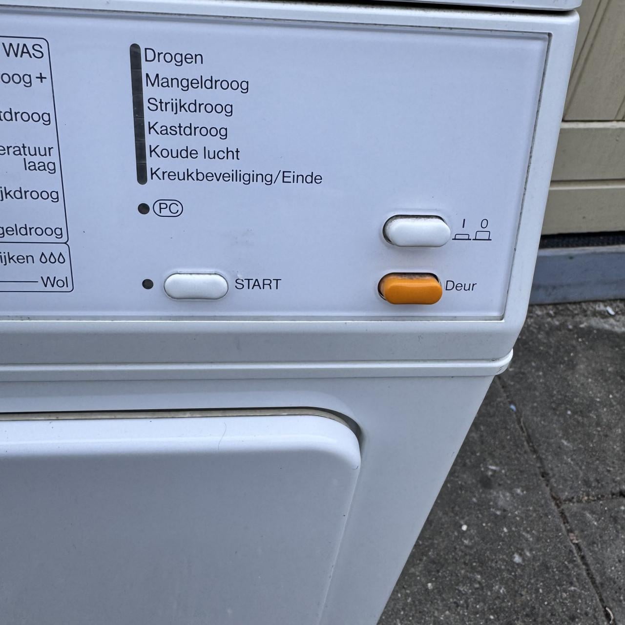 Miele luchtafvoer droger