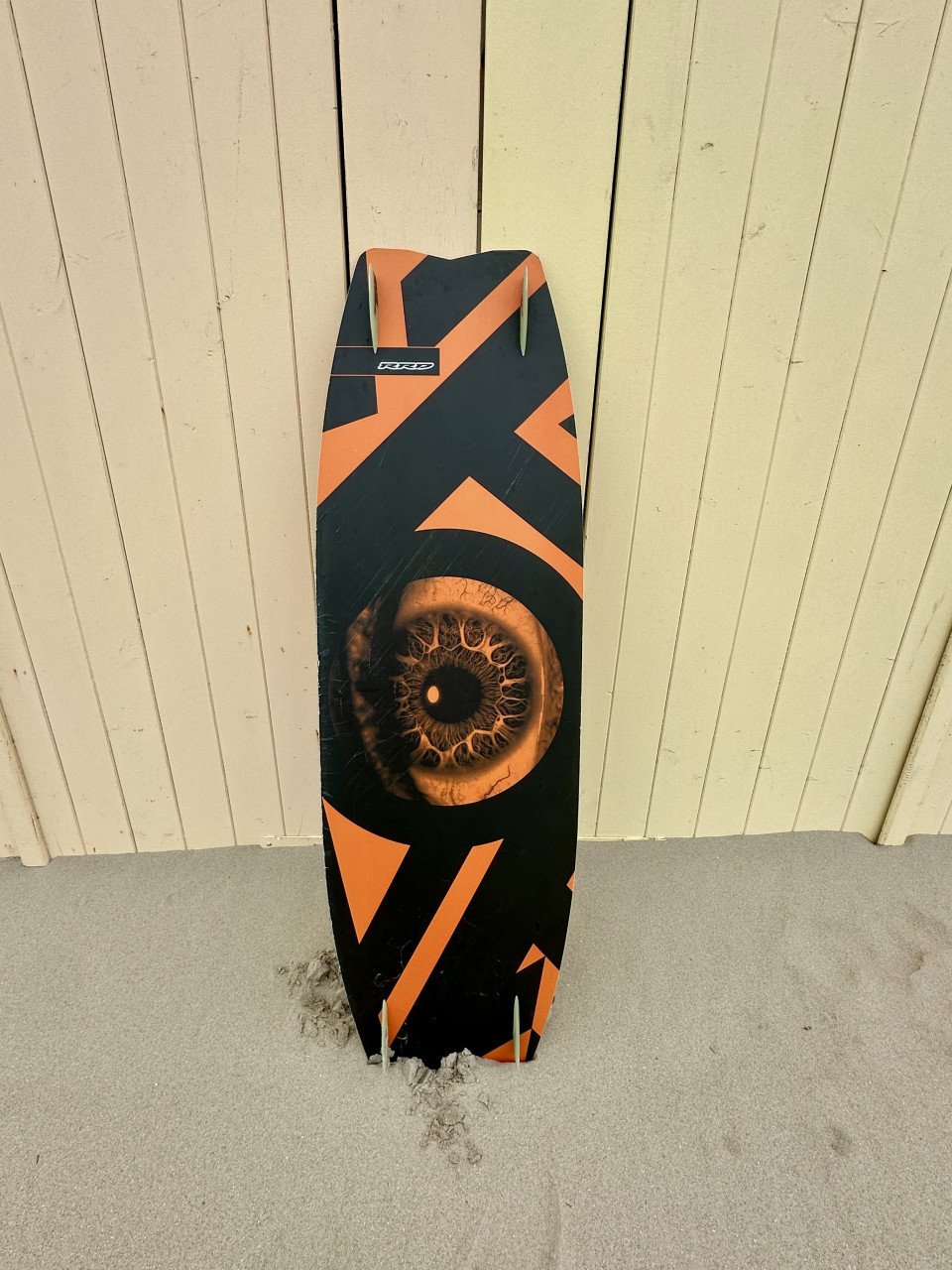 Kiteboard RRD 137x41, inclusief bijbehorende voetbinding