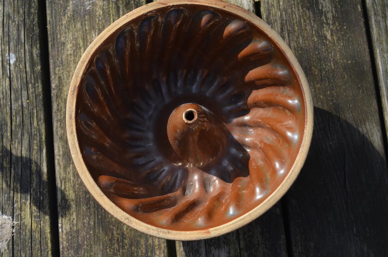 Oude simpele pudding/tulbandvorm