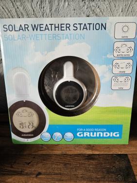 Grundig Solar Weerstation - Nieuw in Doos