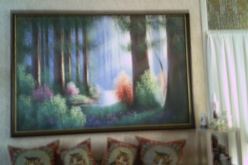 OlieverfSCHILDERIJ op doek MET 5 cm brede sierlijst