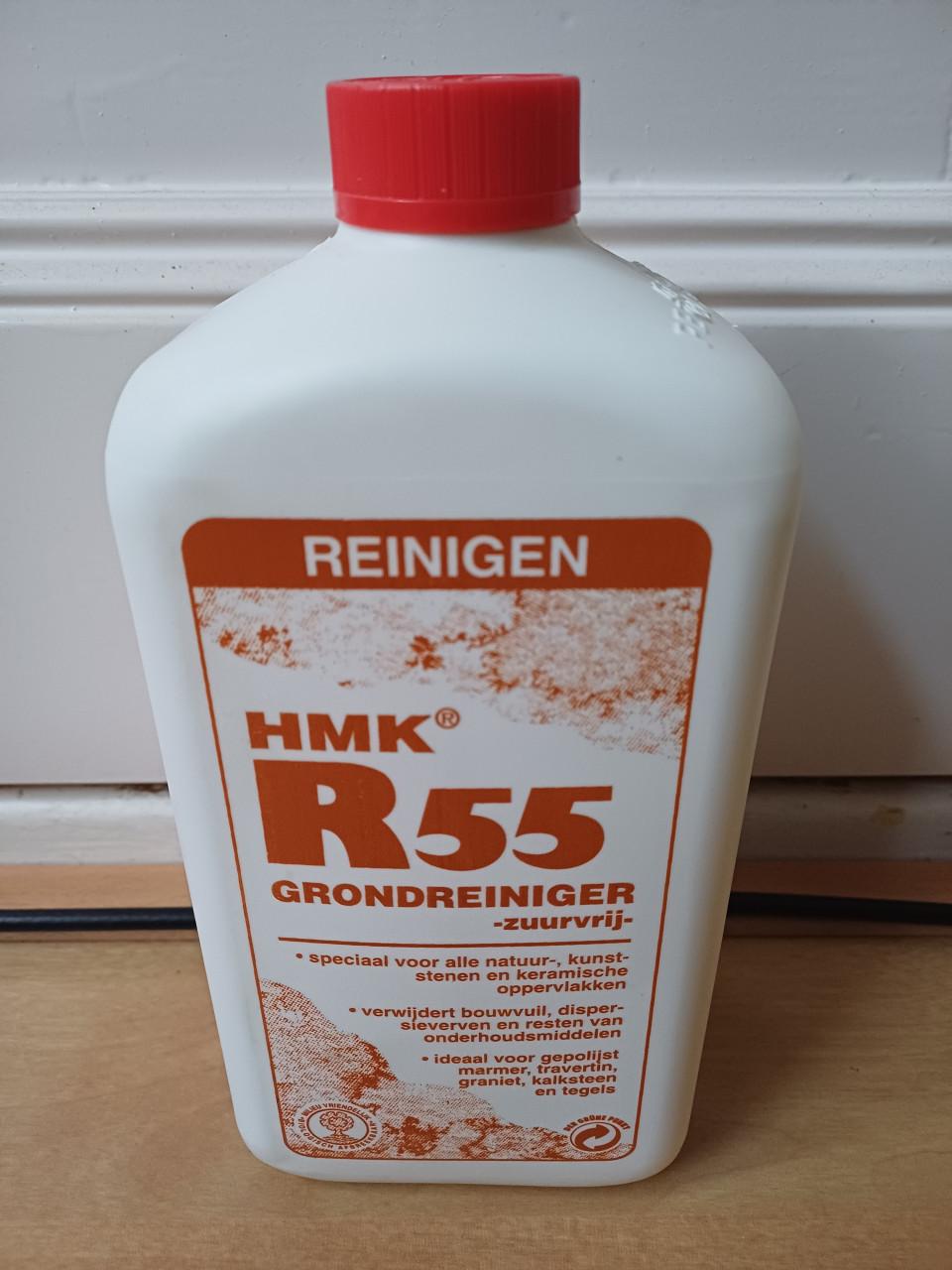 Na de verbouwing: HMK R55 grondreiniger - zuurvrij - 852 ml