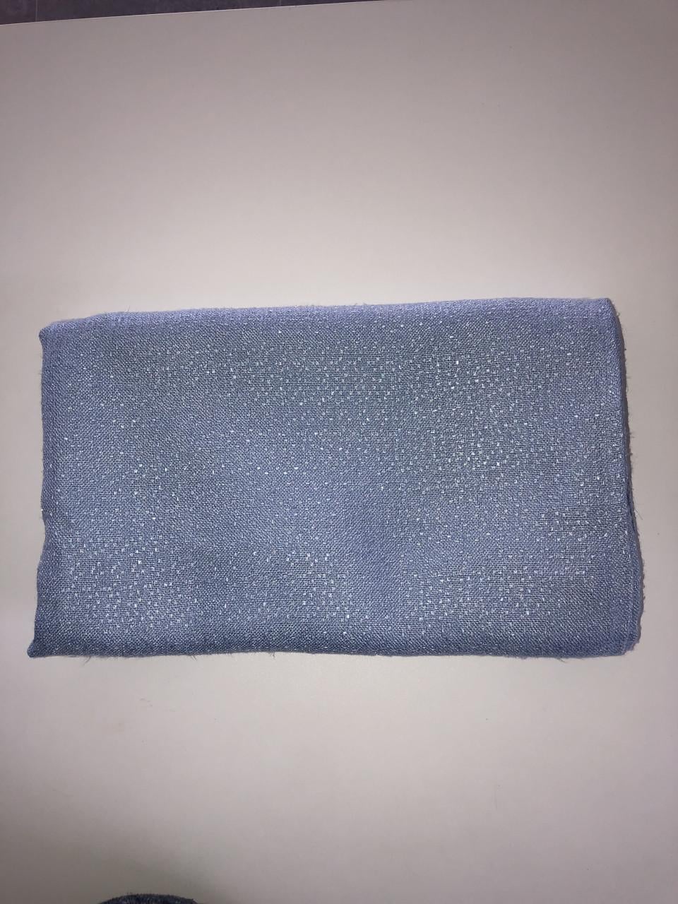 Tafelkleed lichtblauw 1,65x 1,35 mrt . ZGAN.